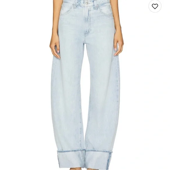 Paige Cuffed Arellia jeans NWOT - Picture 1 of 5